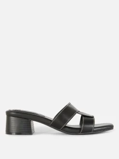 Mujer Primark Tacones|Sandalias De Tacón Con Tiras Unidas