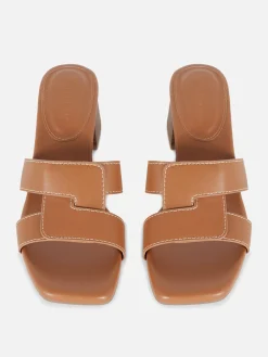 Mujer Primark Tacones|Sandalias De Tacón Con Tiras Unidas
