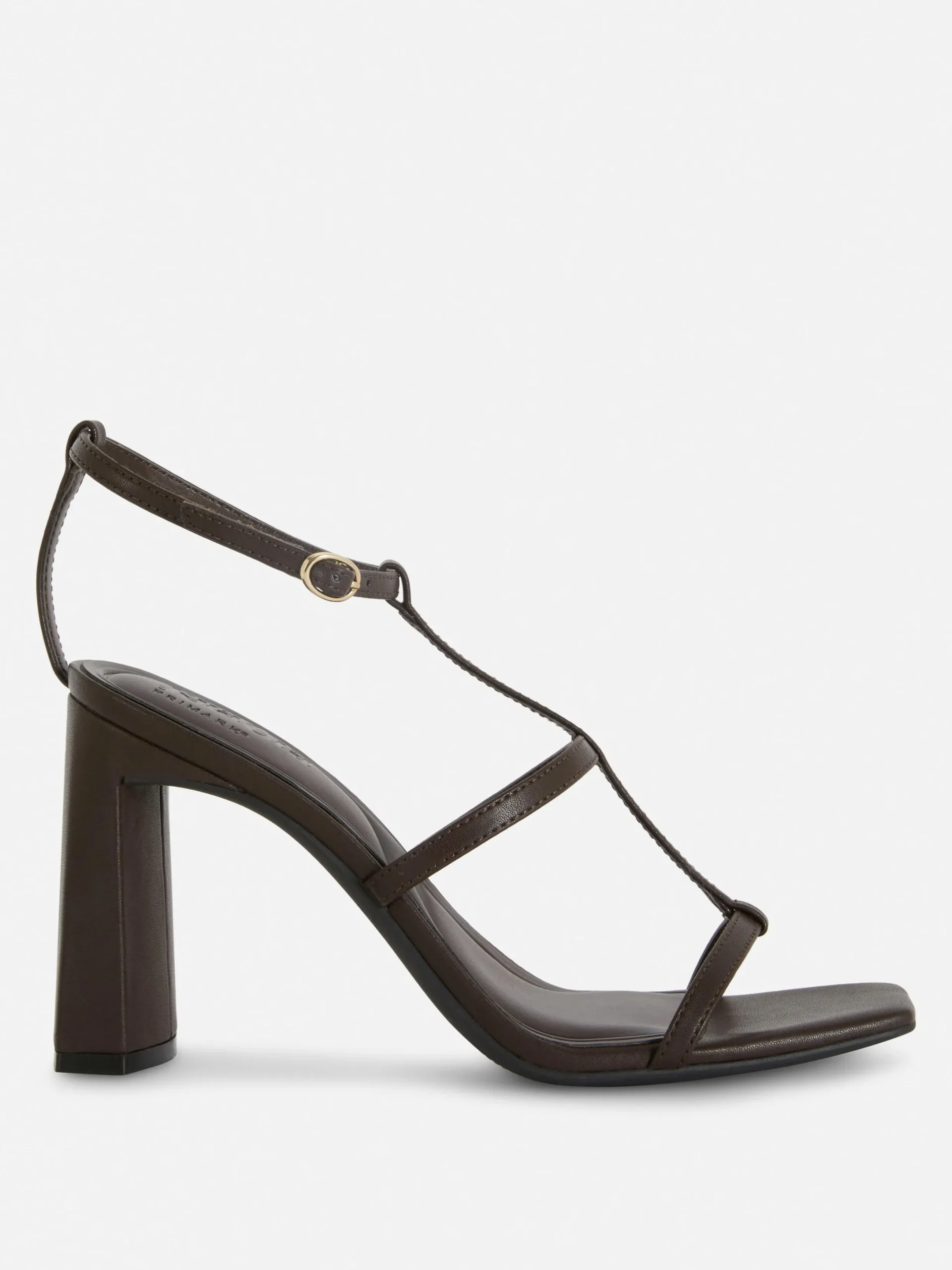 Mujer Primark Tacones|Sandalias En Con Tira En «T» Y Tacón De Rita Ora