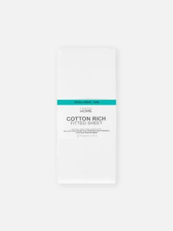 Primark Sábanas Y Fundas De Almohada|Sábana Bajera De Algodón Para Cama King