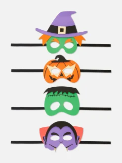Primark Disfraces De Halloween Infantiles|Set De 4 Máscaras De Halloween