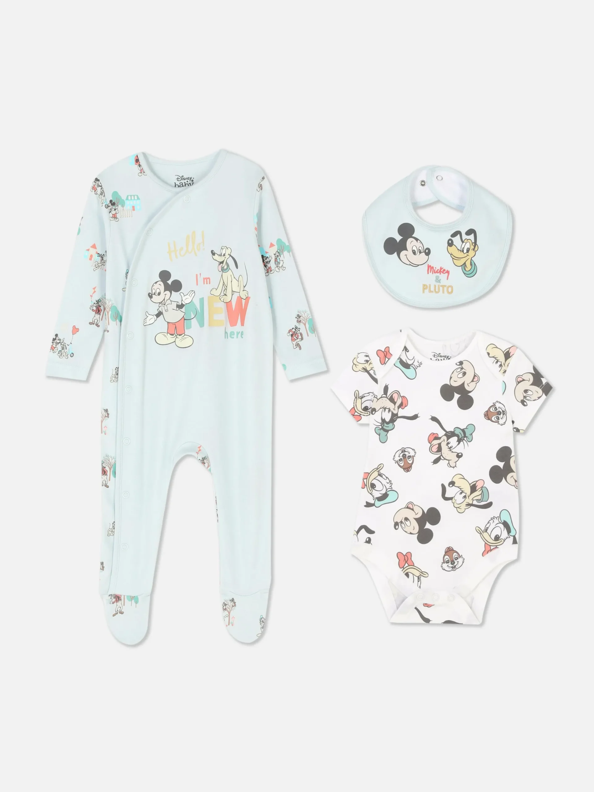 Primark Conjuntos Y Sets|Set De 3 Piezas De Mickey Mouse & Friends De Disney
