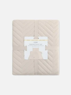 Primark Fundas De Edredón Y Sets|Set De Funda Nórdica En Zigzag De Pinsonic