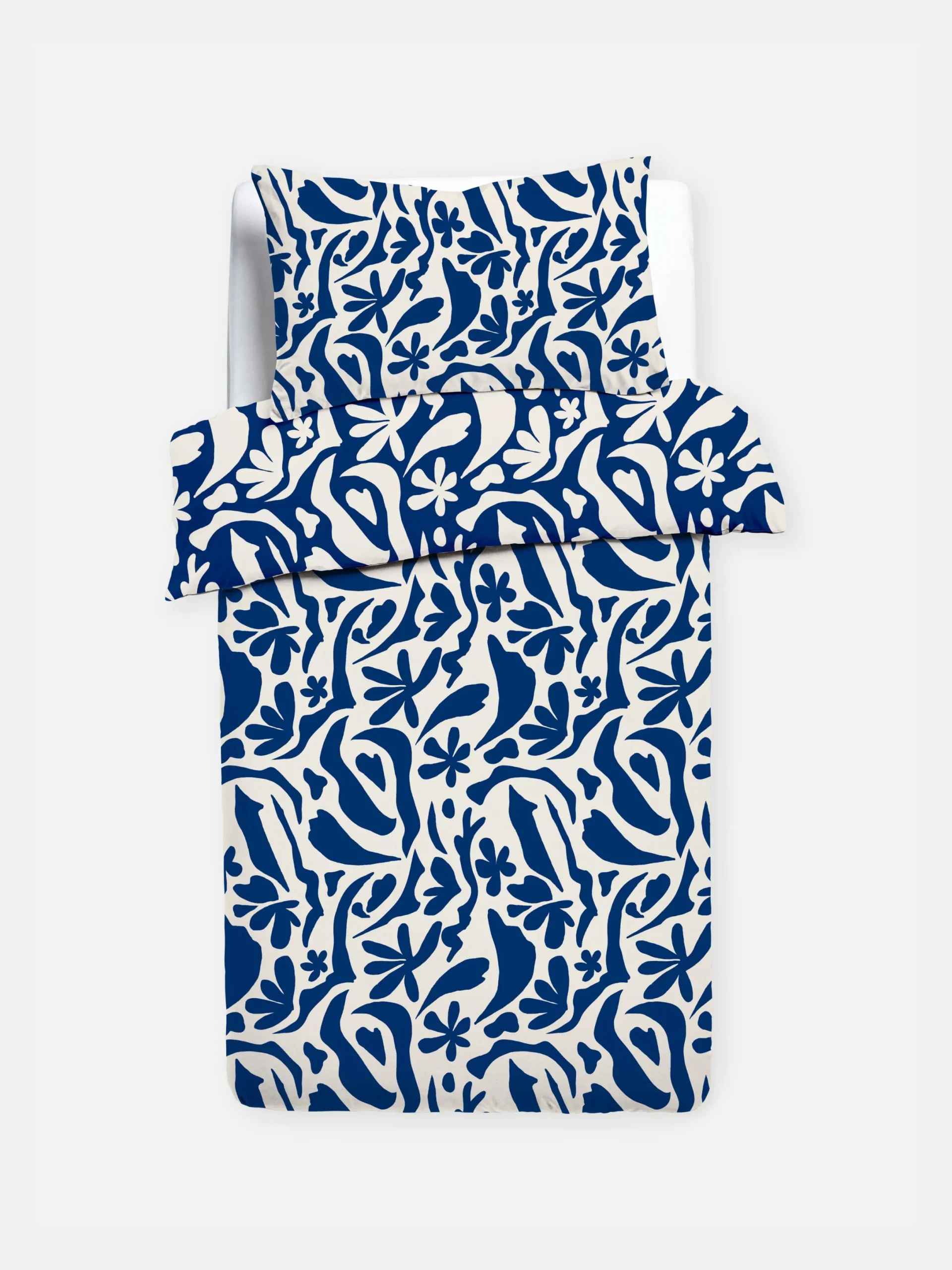 Primark Fundas De Edredón Y Sets|Set De Funda Nórdica Individual De Hojas Marino