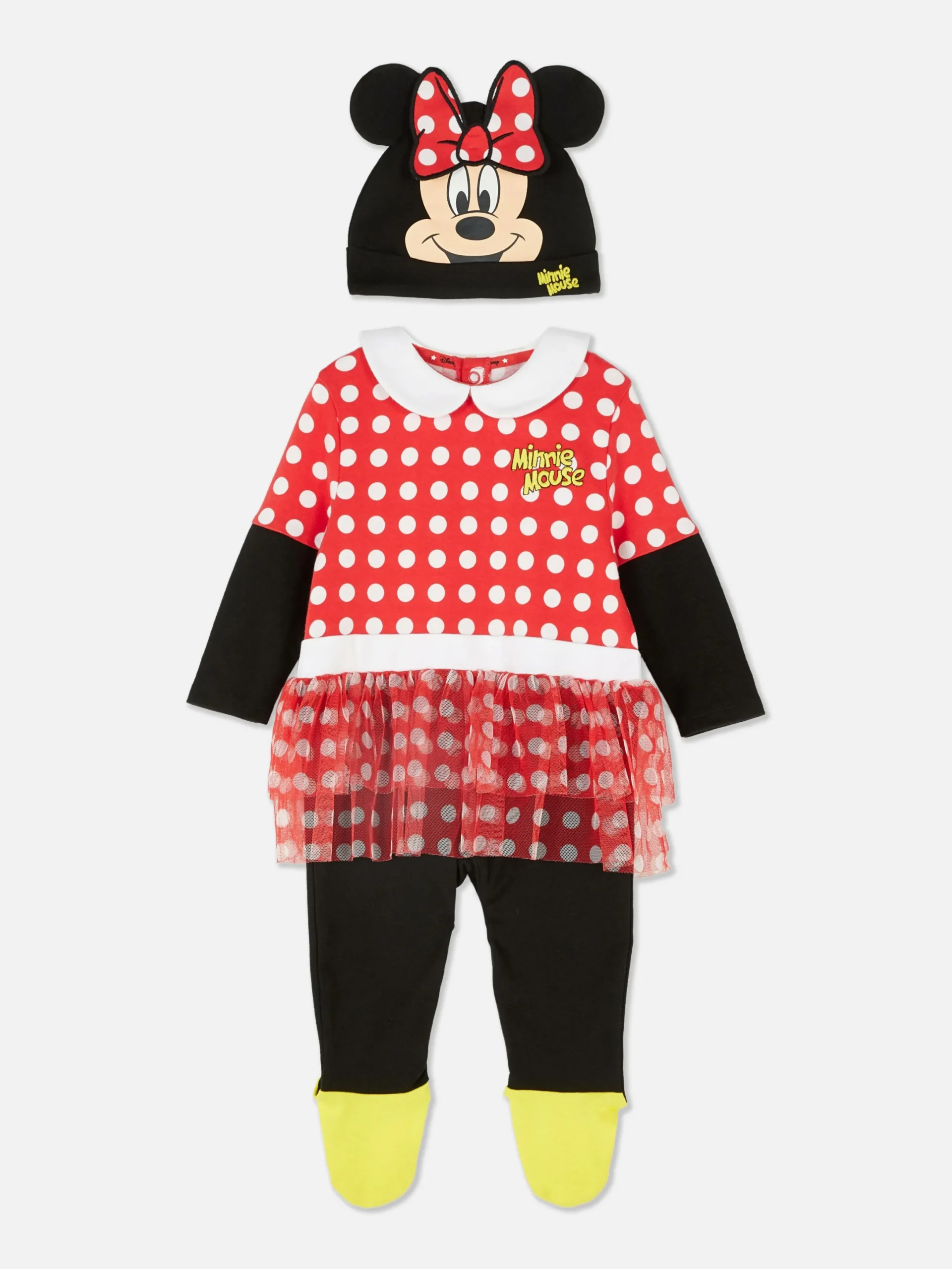 Primark Conjuntos Y Sets|Set De Gorrito Y Pijama De Minnie Mouse De Disney