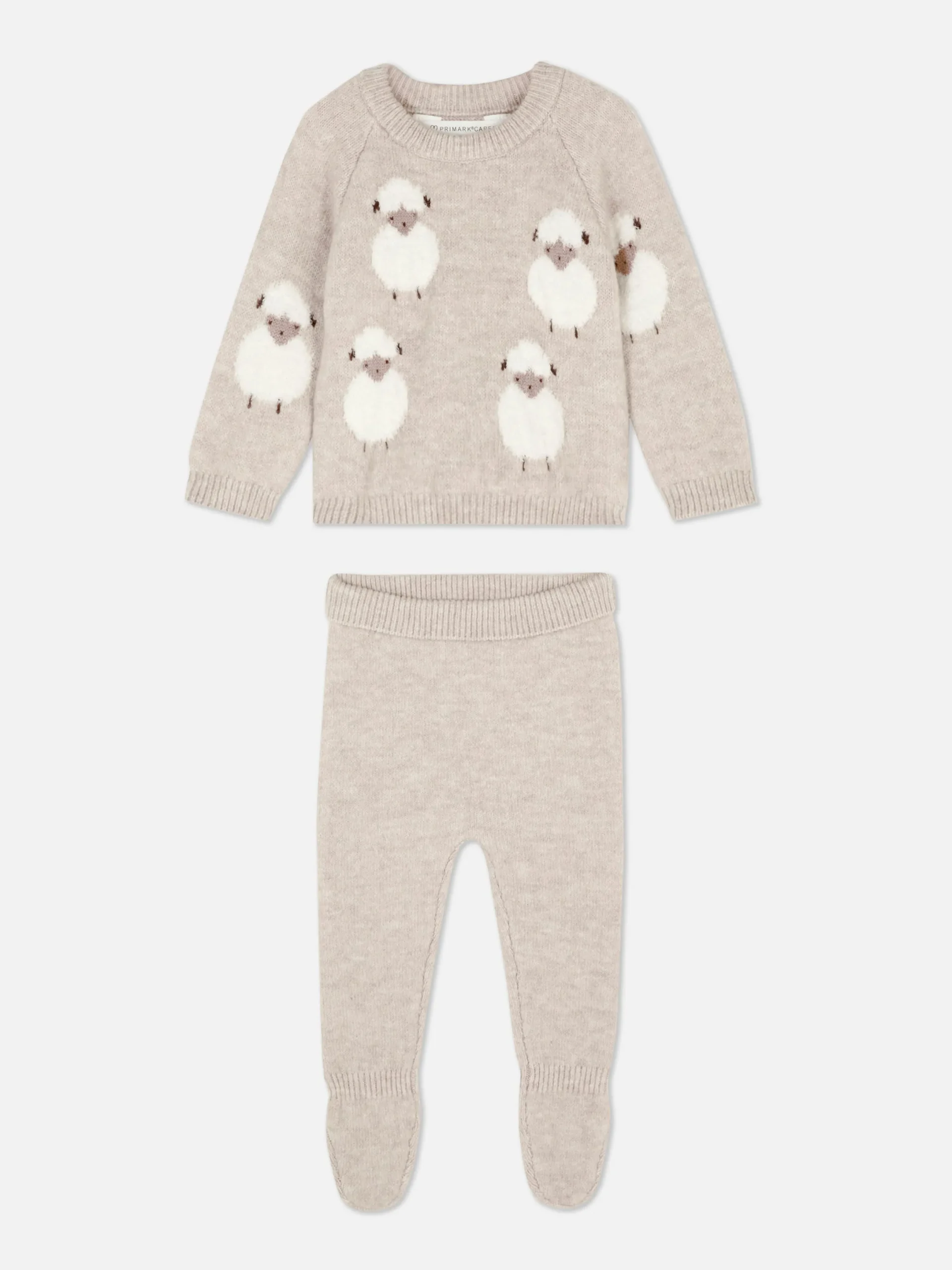 Primark Conjuntos Y Sets|Set De Jersey De Punto Y Leggings Con Ovejas