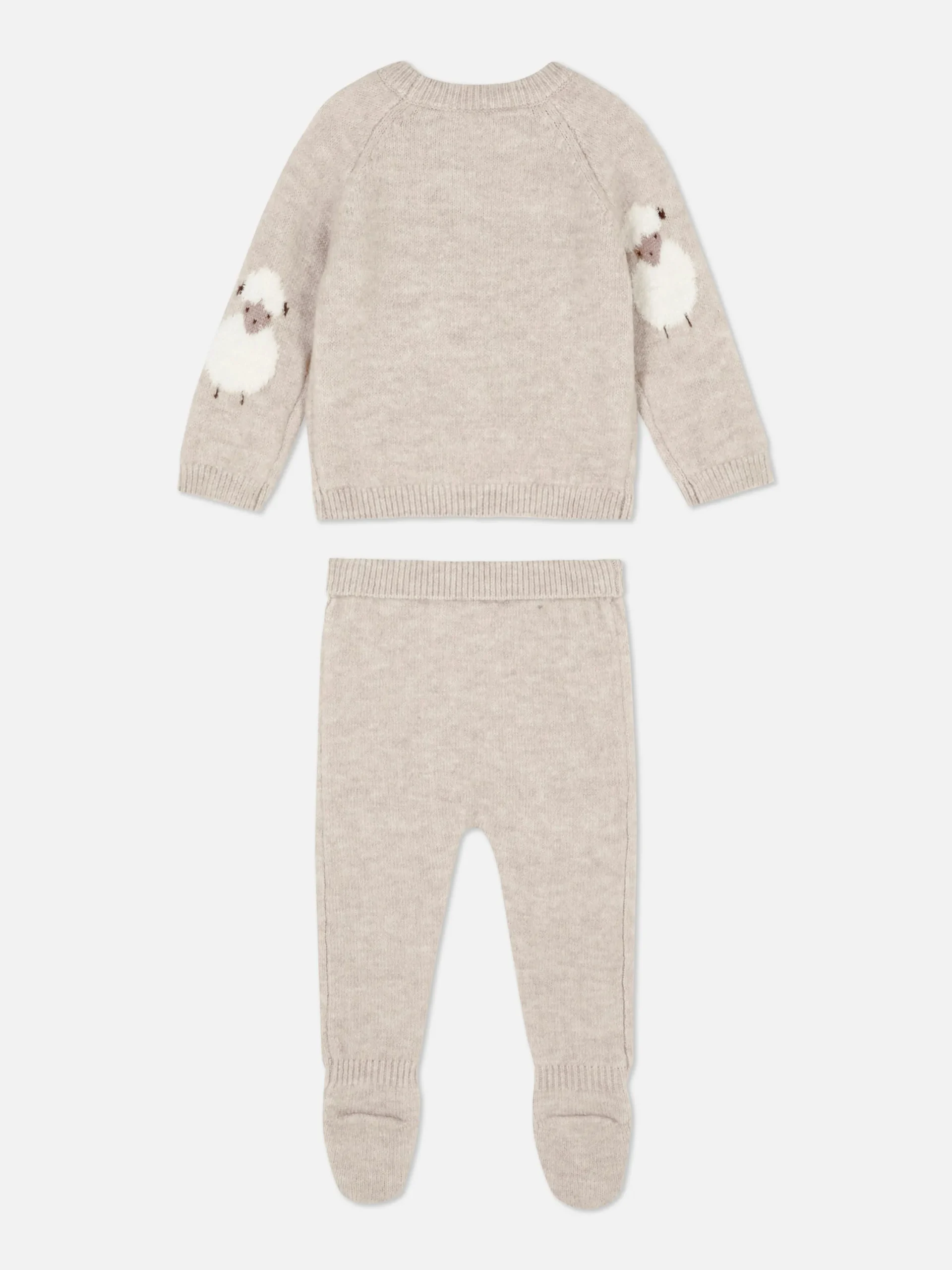 Primark Conjuntos Y Sets|Set De Jersey De Punto Y Leggings Con Ovejas