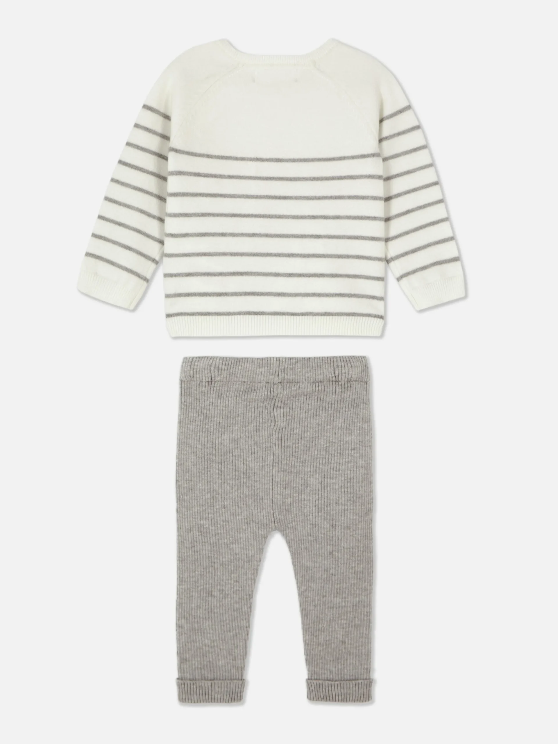 Primark Conjuntos Y Sets|Set De Leggings Y Jersey De Punto A Rayas