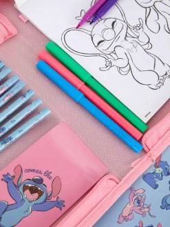 Niños Primark Lápices De Colores|Set De Papelería De Stitch Y Ángel De Disney