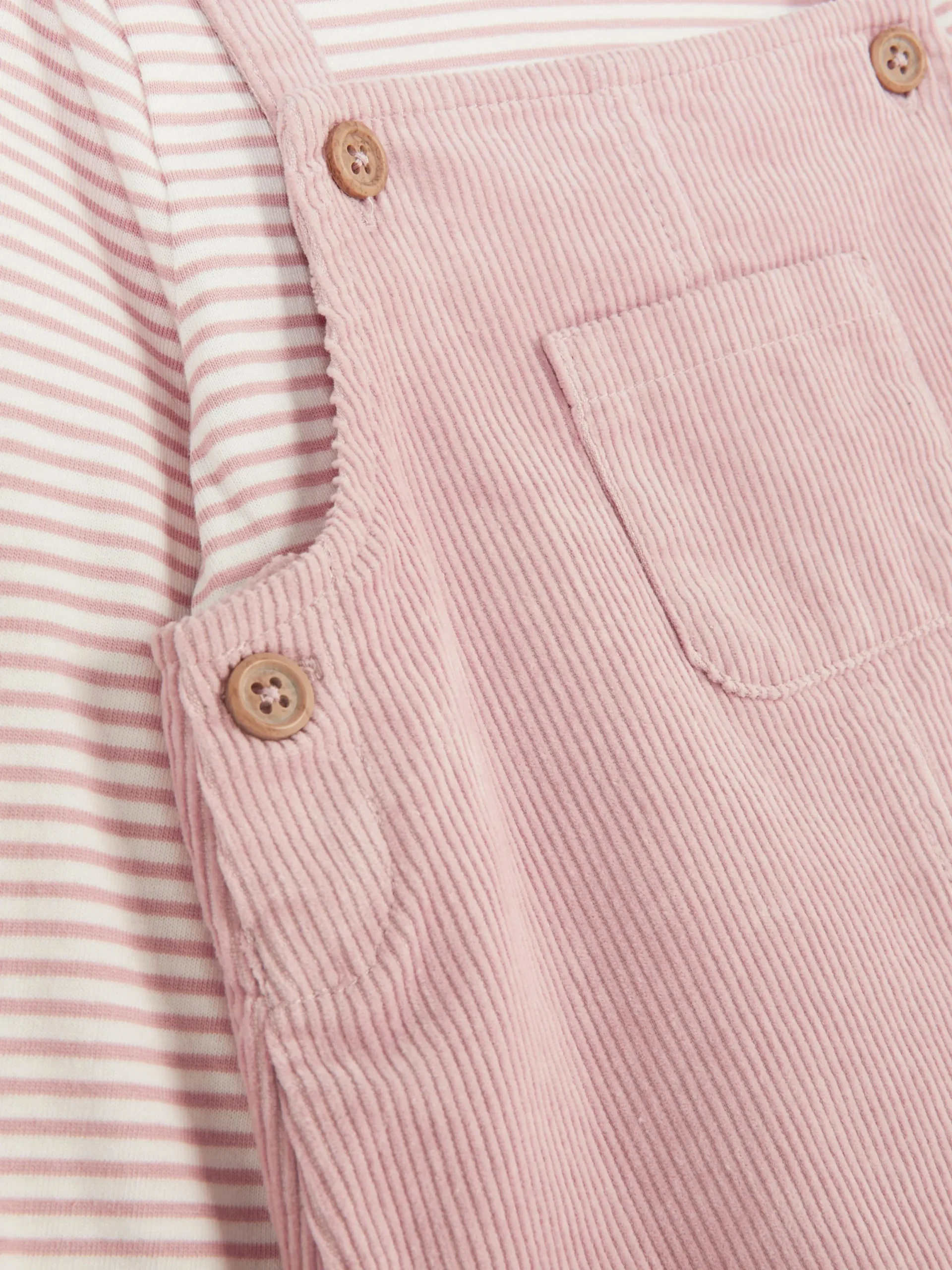 Primark Conjuntos Y Sets|Set De Pichi De Pana Y Camiseta A Rayas