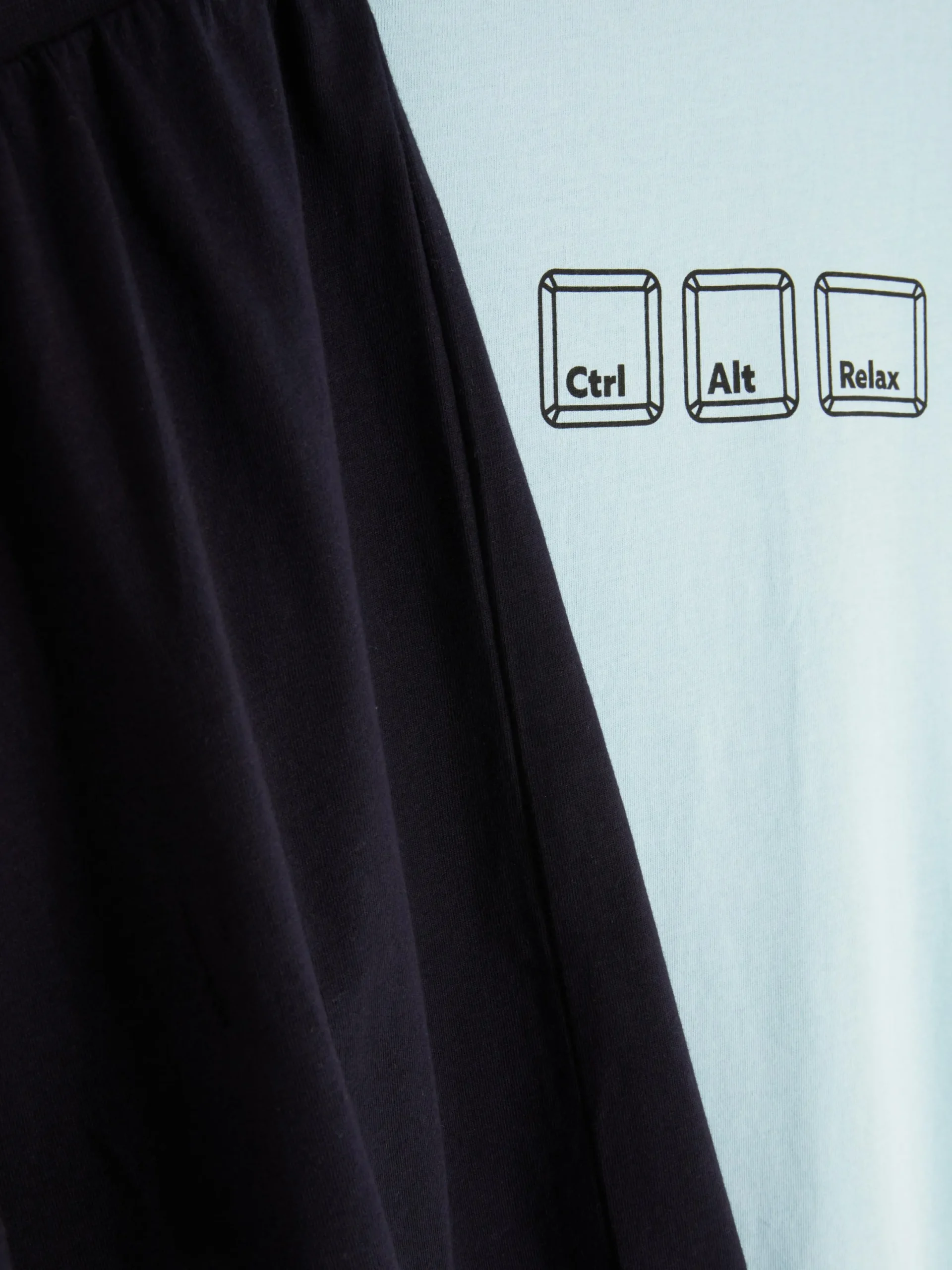 Hombre Primark Pijama|Set De Pijama De Pantalones Cortos Y Camiseta