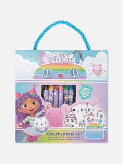 Niños Primark Manualidades|Set Para Colorear De La Casa De Muñecas De Gabby