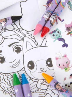 Niños Primark Manualidades|Set Para Colorear De La Casa De Muñecas De Gabby
