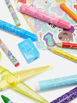 Niños Primark Bolígrafos Y Lápices|Set Para Colorear De Peppa Pig