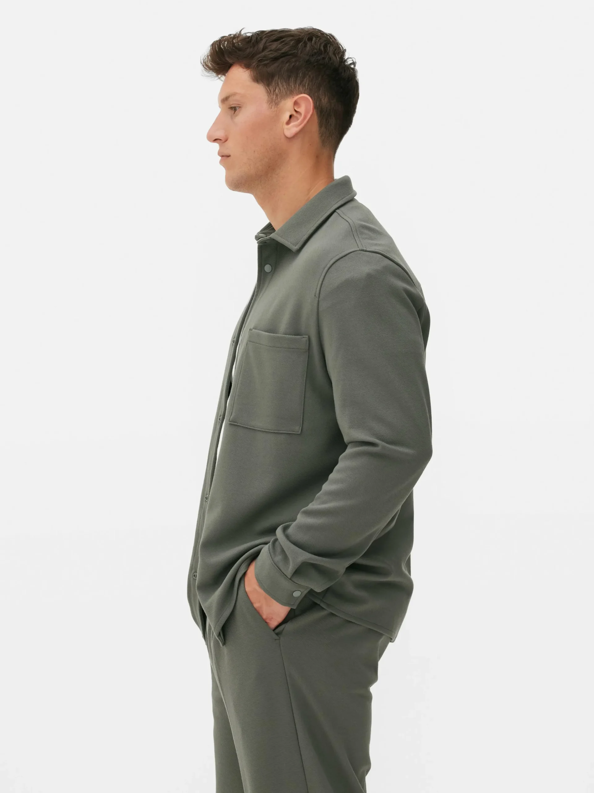 Hombre Primark Camisas|Sobrecamisa De Punto De Kem