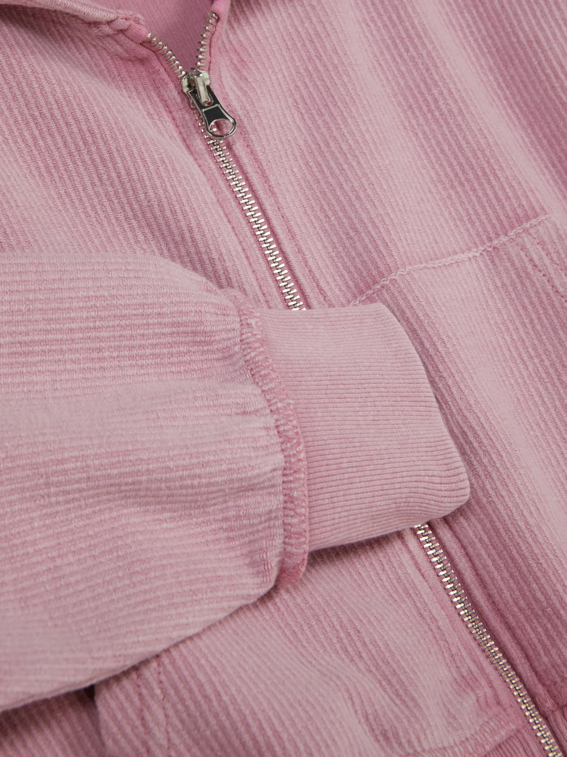 Niños Primark Sudaderas Con Y Sin Capucha|Sudadera Acanalada Con Capucha Y Cremallera