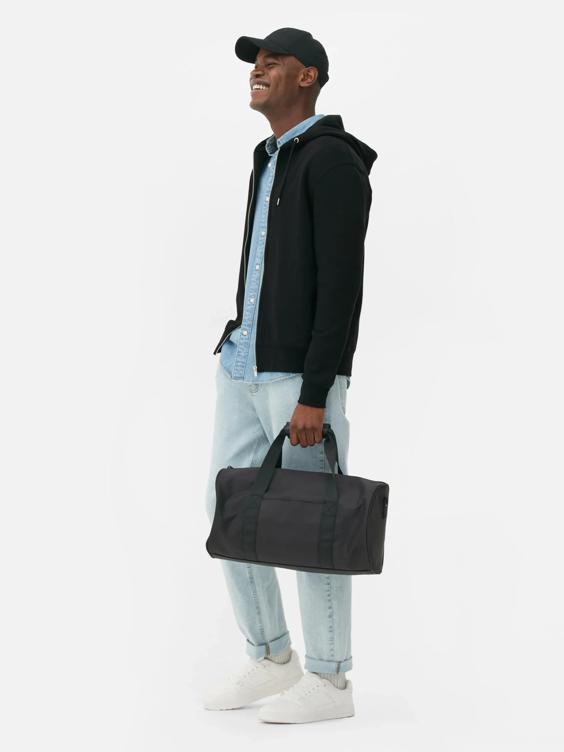 Hombre Primark Sudaderas Con Y Sin Capucha|Sudadera Básica Con Capucha Y Cremallera