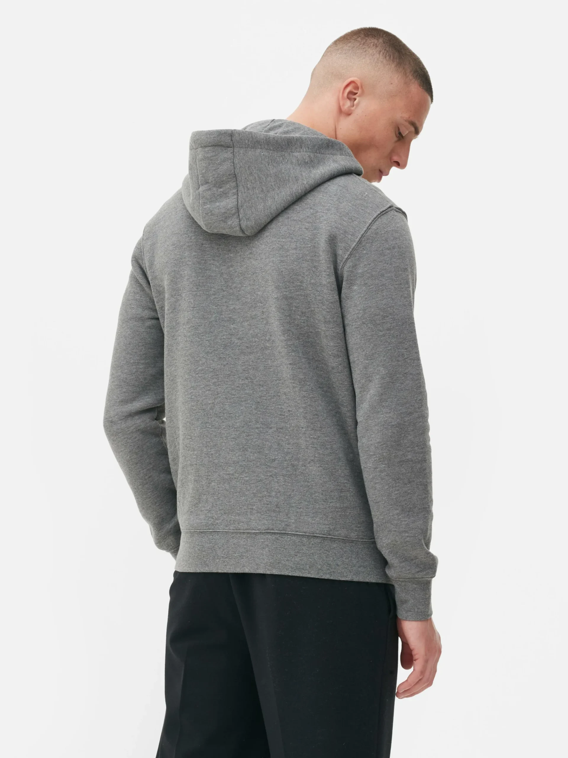 Hombre Primark Sudaderas Con Y Sin Capucha|Sudadera Básica Con Capucha Y Cremallera