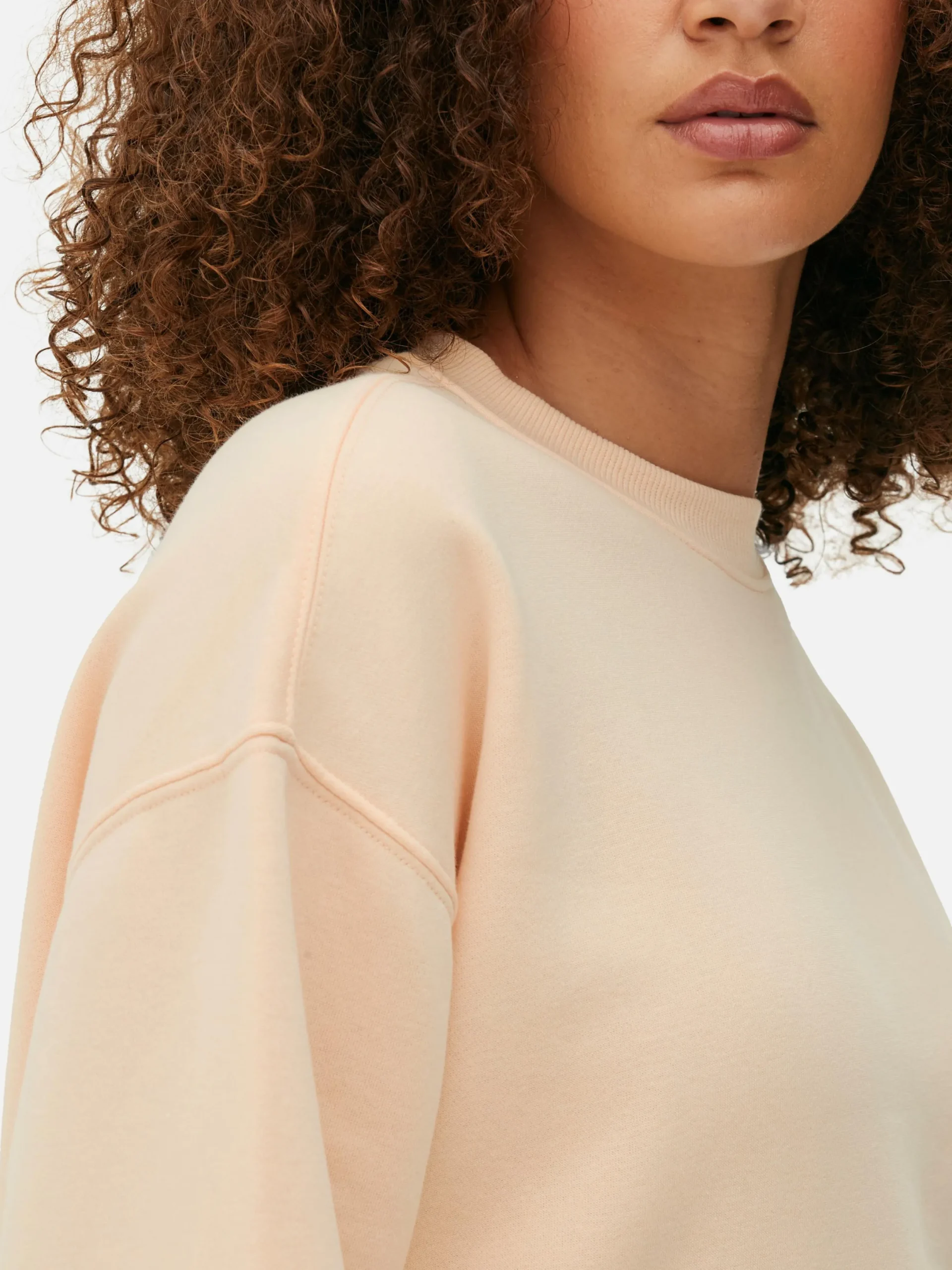 Mujer Primark Sudaderas Con Y Sin Capucha|Sudadera Básica De Cuello Redondo