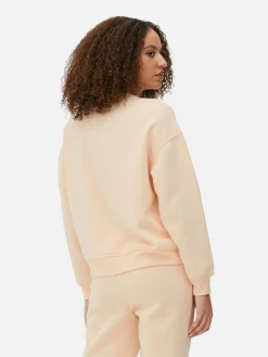 Mujer Primark Sudaderas Con Y Sin Capucha|Sudadera Básica De Cuello Redondo