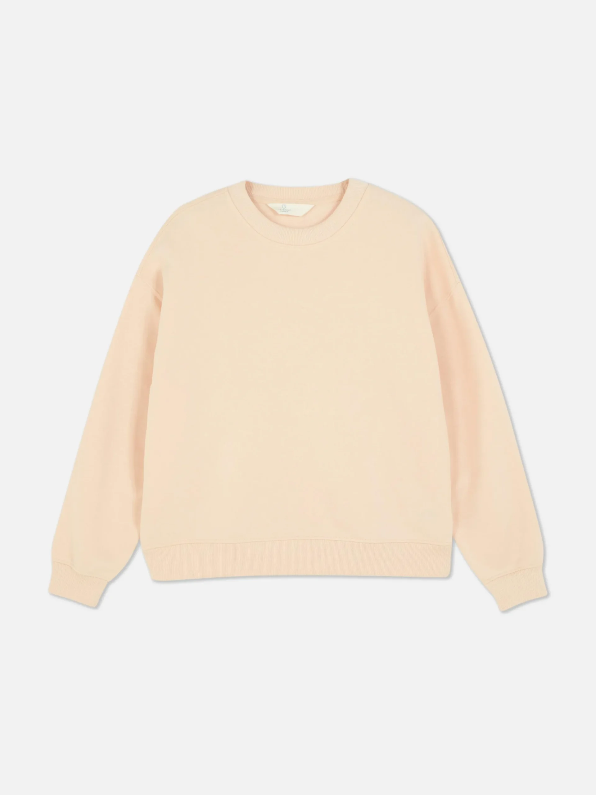 Mujer Primark Sudaderas Con Y Sin Capucha|Sudadera Básica De Cuello Redondo