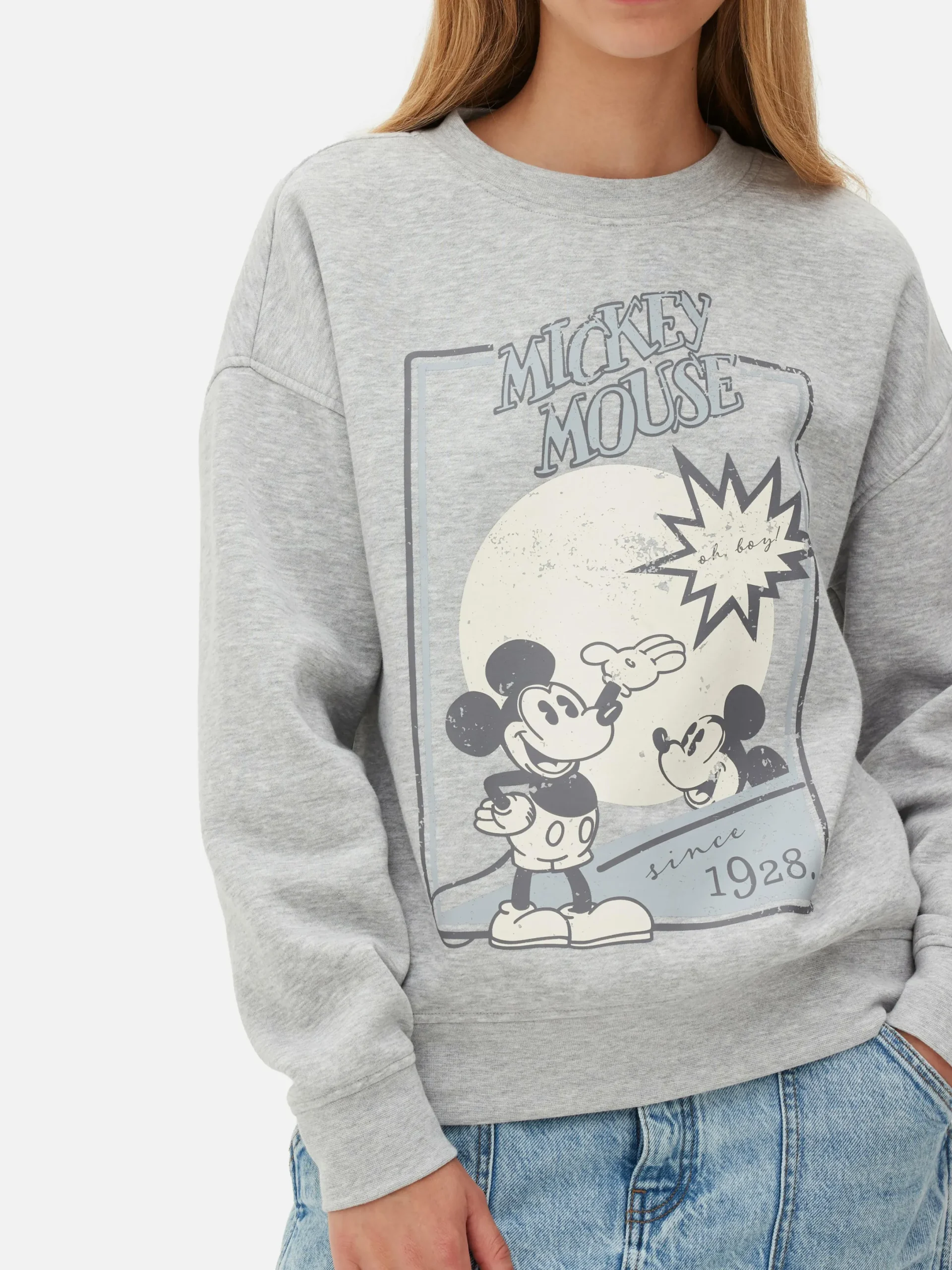 Mujer Primark Sudaderas Con Y Sin Capucha|Sudadera Con Boceto De Mickey Mouse De Disney