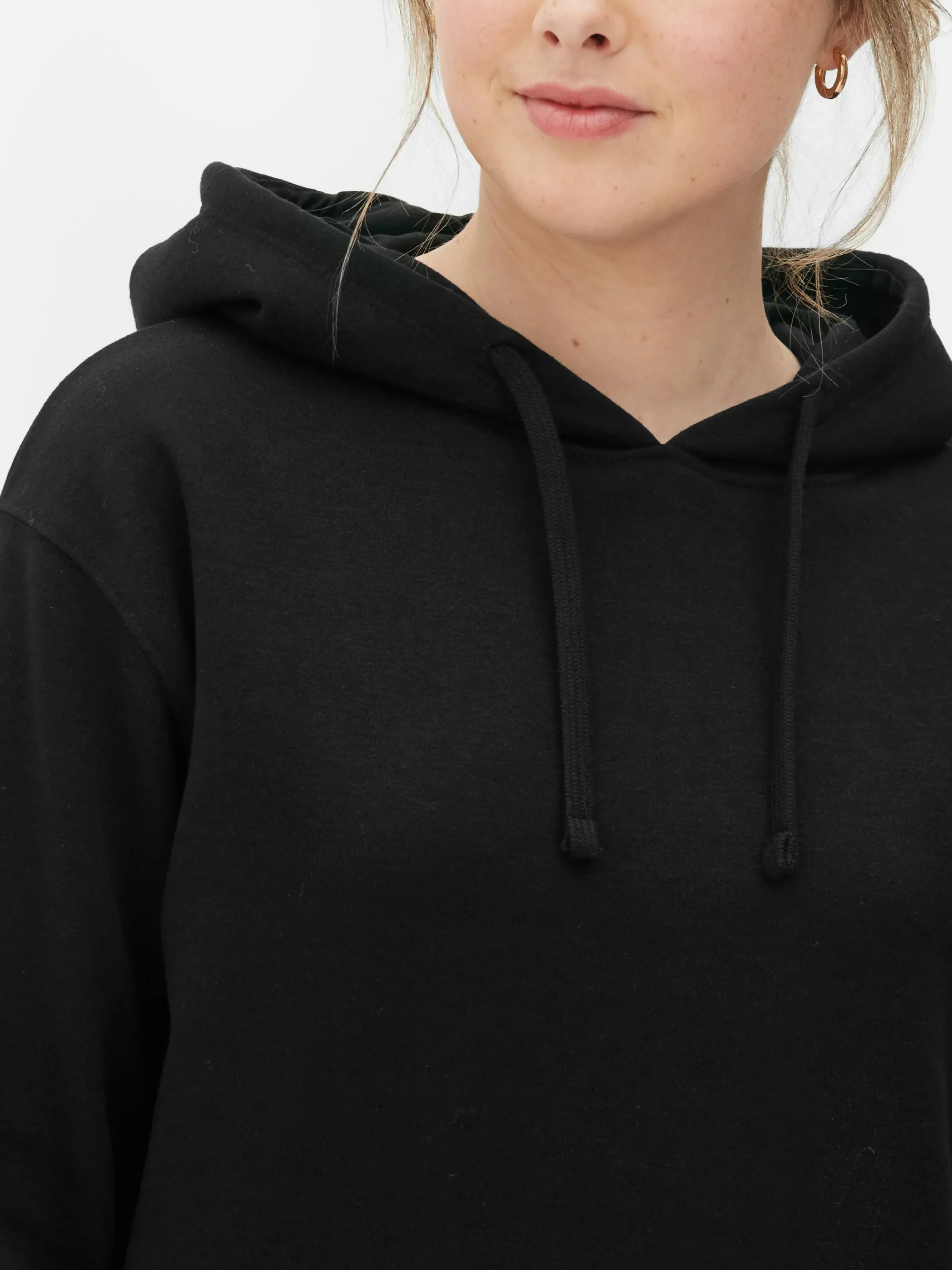 Mujer Primark Sudaderas Con Y Sin Capucha|Sudadera Con Capucha Básica Y Cordón De Ajuste