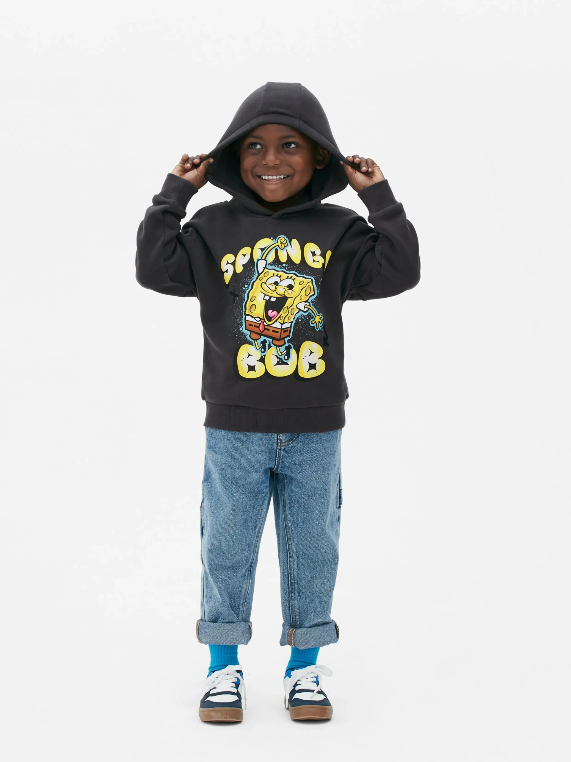 Niños Primark Sudaderas Con Y Sin Capucha|Sudadera Con Capucha De Bob Esponja Para Niños