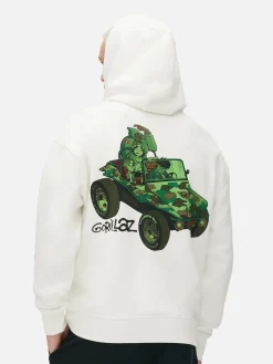Hombre Primark Camisetas Y Sudaderas Con Estampado Gráfico|Sudaderas Con Y Sin Capucha|Sudadera Con Capucha De Camuflaje De Gorillaz