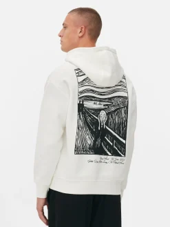 Hombre Primark Camisetas Y Sudaderas Con Estampado Gráfico|Sudaderas Con Y Sin Capucha|Sudadera Con Capucha De El Grito De Edvard Munch