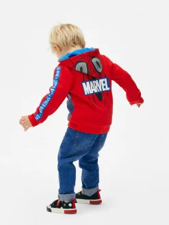 Niños Primark Disfraces|Sudaderas Con Y Sin Capucha|Sudadera Con Capucha De Spider-Man De Marvel