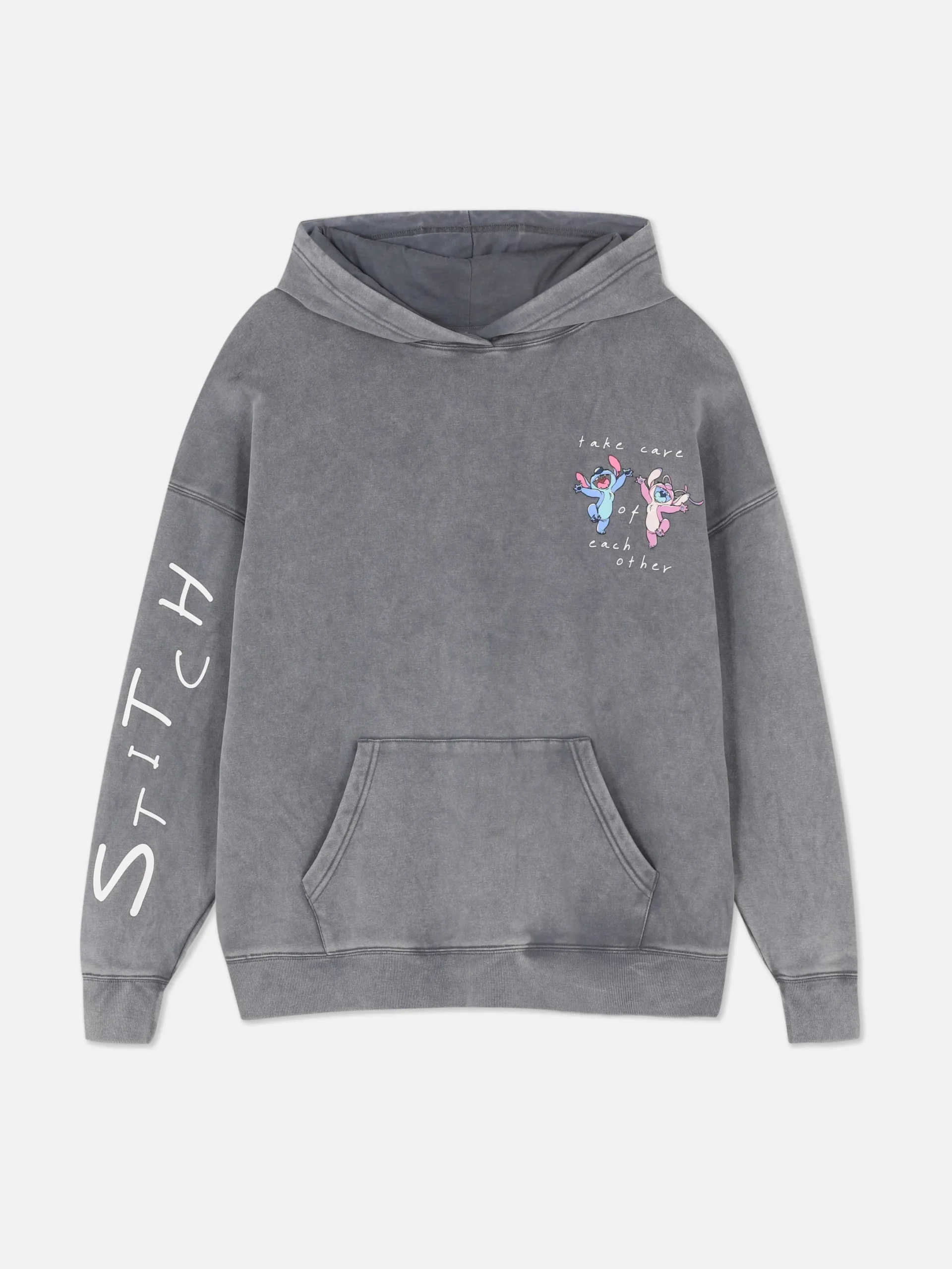 Mujer Primark Sudaderas Con Y Sin Capucha|Sudadera Con Capucha De Stitch Y Ángel De Disney