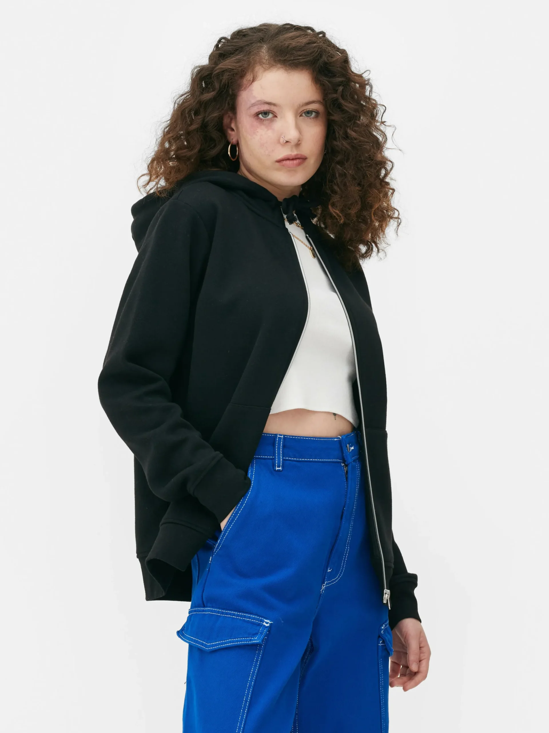 Mujer Primark Sudaderas Con Y Sin Capucha|Sudadera Con Capucha Y Cremallera