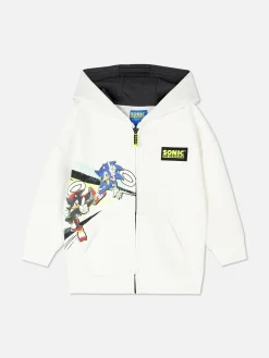 Niños Primark Sudaderas Con Y Sin Capucha|Sudadera Con Capucha Y Cremallera De Sonic, El Erizo