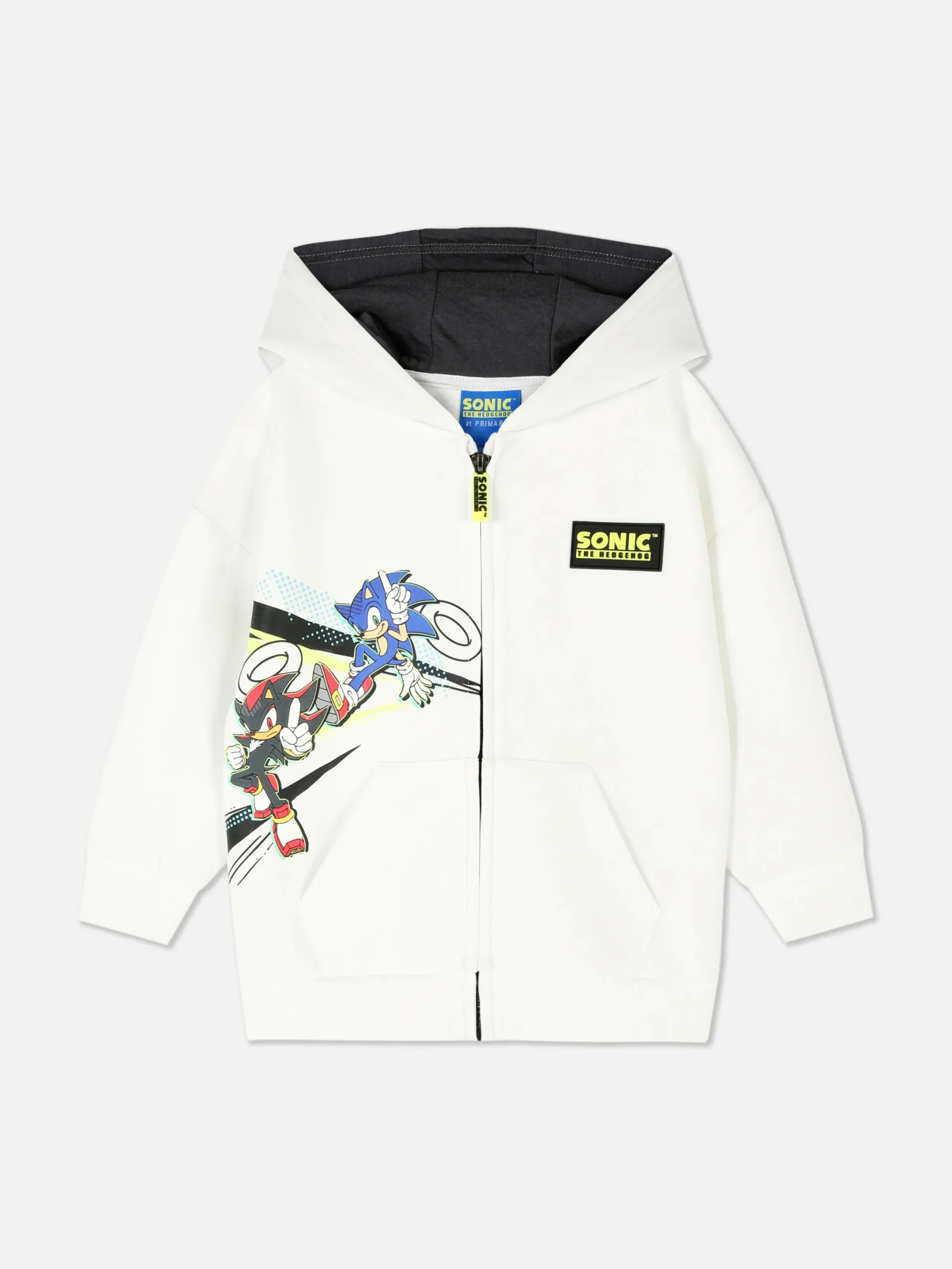 Niños Primark Sudaderas Con Y Sin Capucha|Sudadera Con Capucha Y Cremallera De Sonic, El Erizo