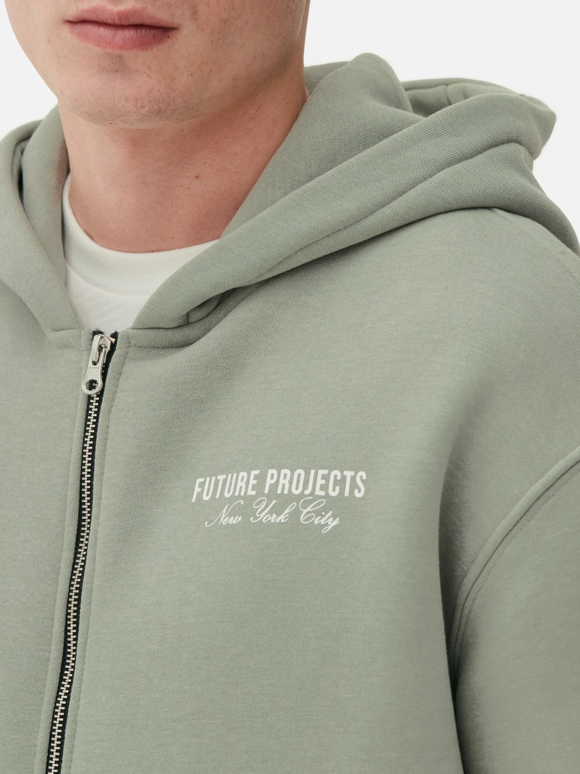 Hombre Primark Sudaderas Con Y Sin Capucha|Sudadera Con Capucha Y Cremallera De Future Projects