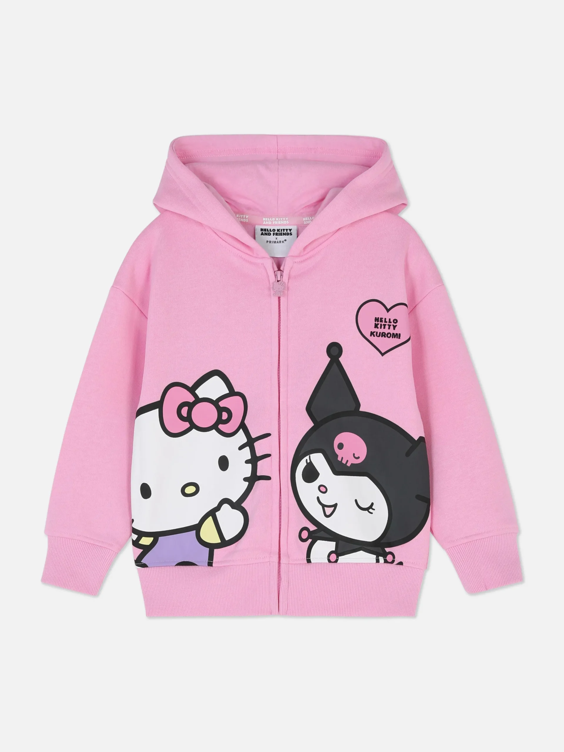Niños Primark Sudaderas Con Y Sin Capucha|Sudadera Con Capucha Y Cremallera De Hello Kitty