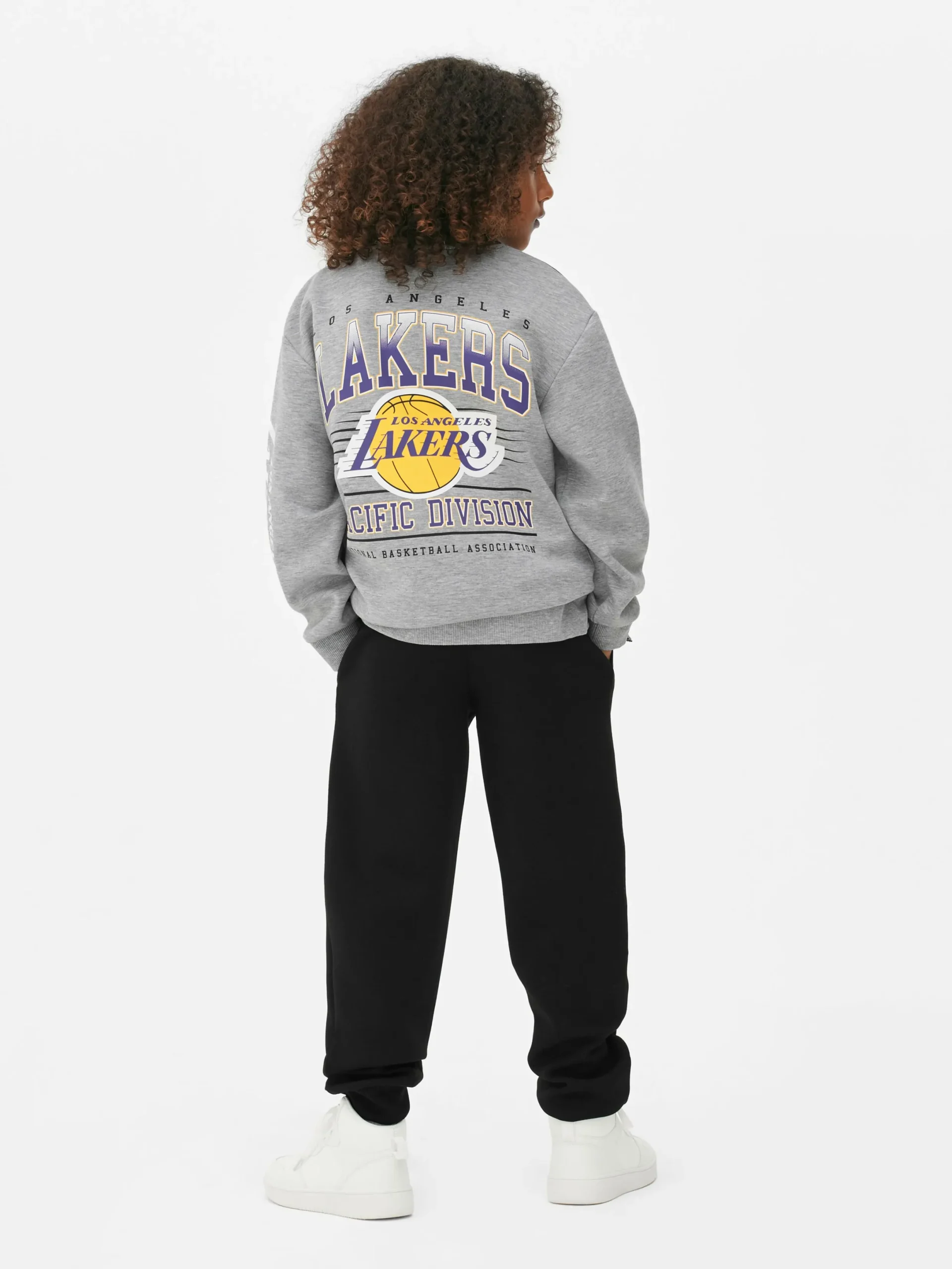 Niños Primark Sudaderas Con Y Sin Capucha|Sudadera Con Cremallera De Los Angeles Lakers