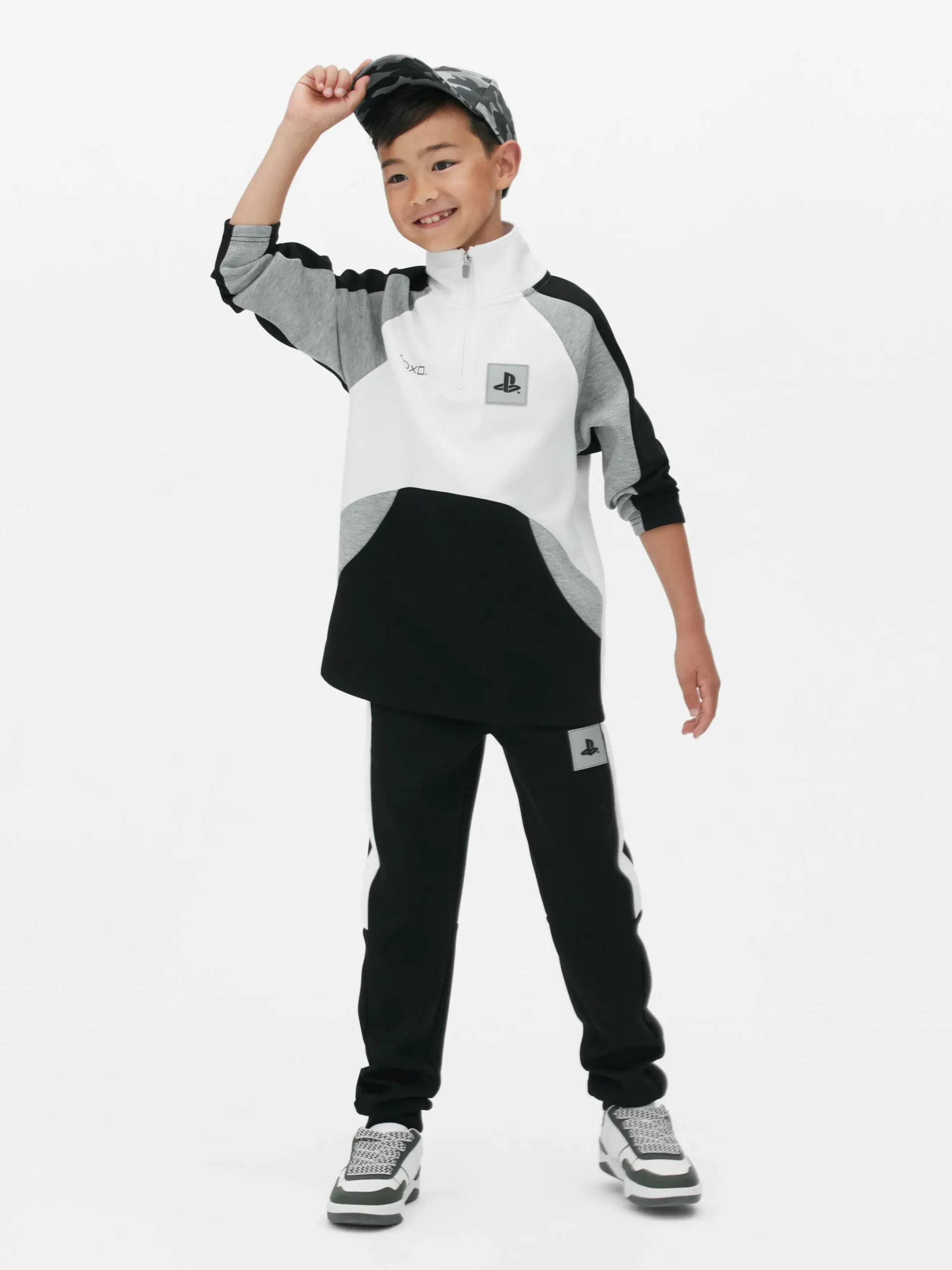 Niños Primark Sudaderas Con Y Sin Capucha|Sudadera Con Cremallera Parcial De PlayStation