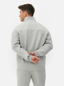 Hombre Primark Sudaderas Con Y Sin Capucha|Sudadera Con Cremallera Y Cuello Chimenea De Kem