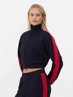 Mujer Primark Sudaderas Con Y Sin Capucha|Sudadera Con Cuello Alto Y Cremallera De Rita Ora