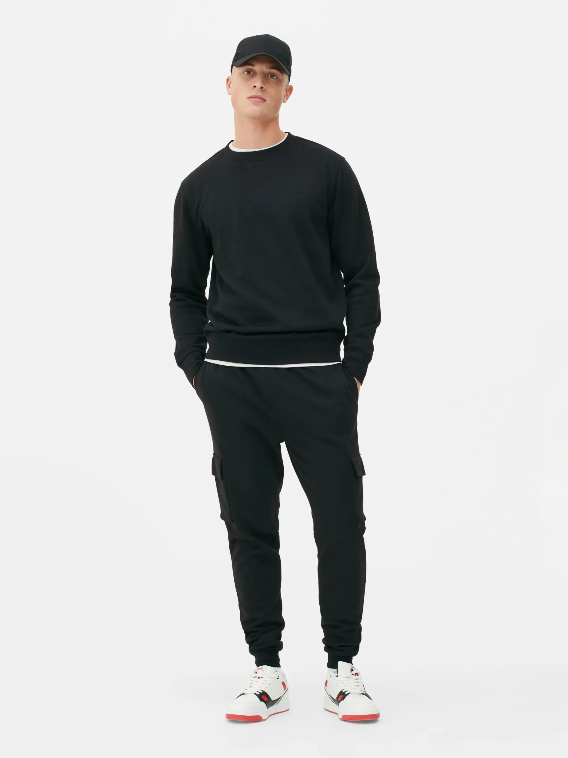 Hombre Primark Sudaderas Con Y Sin Capucha|Sudadera Con Cuello Redondo