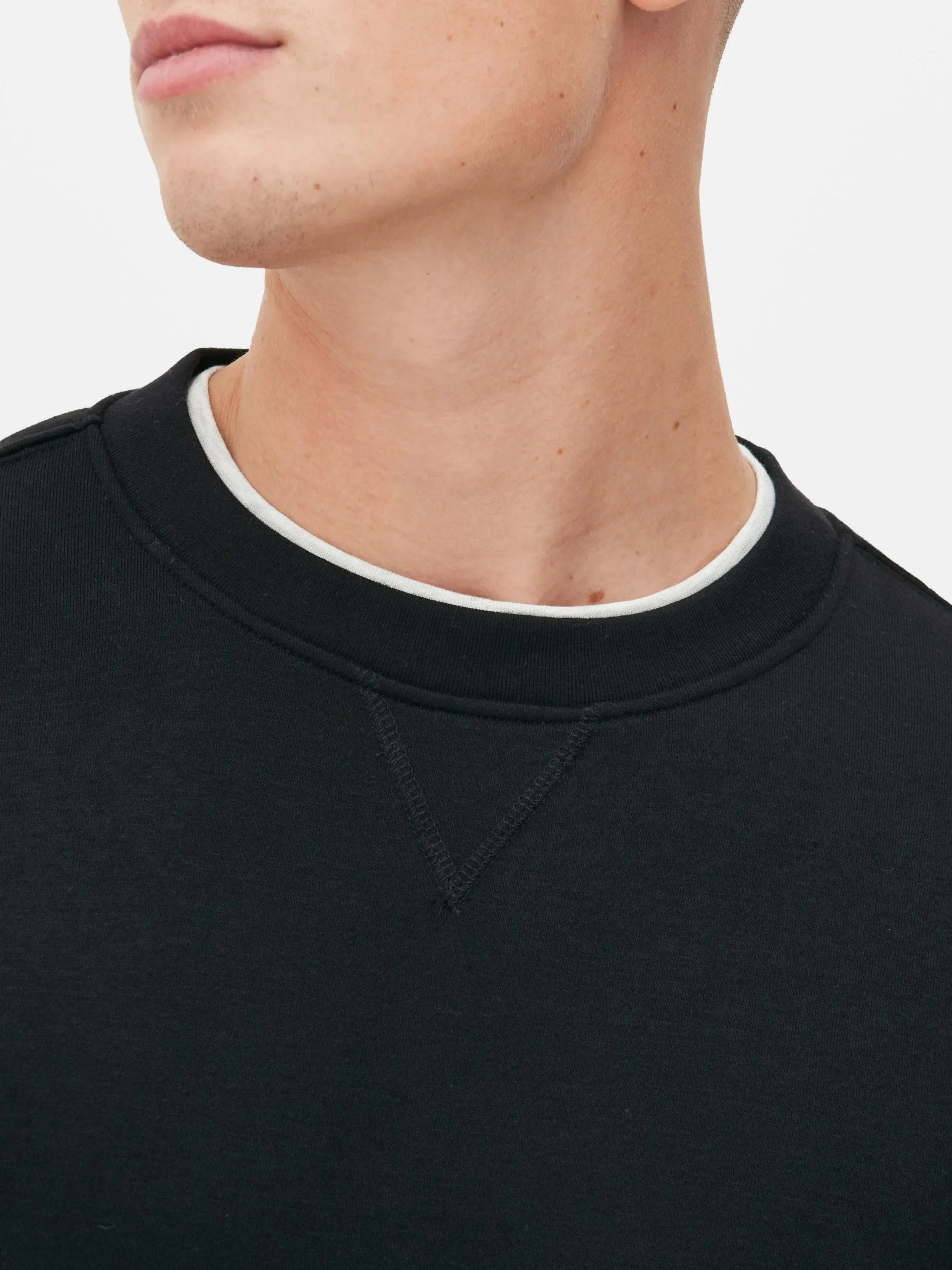 Hombre Primark Sudaderas Con Y Sin Capucha|Sudadera Con Cuello Redondo
