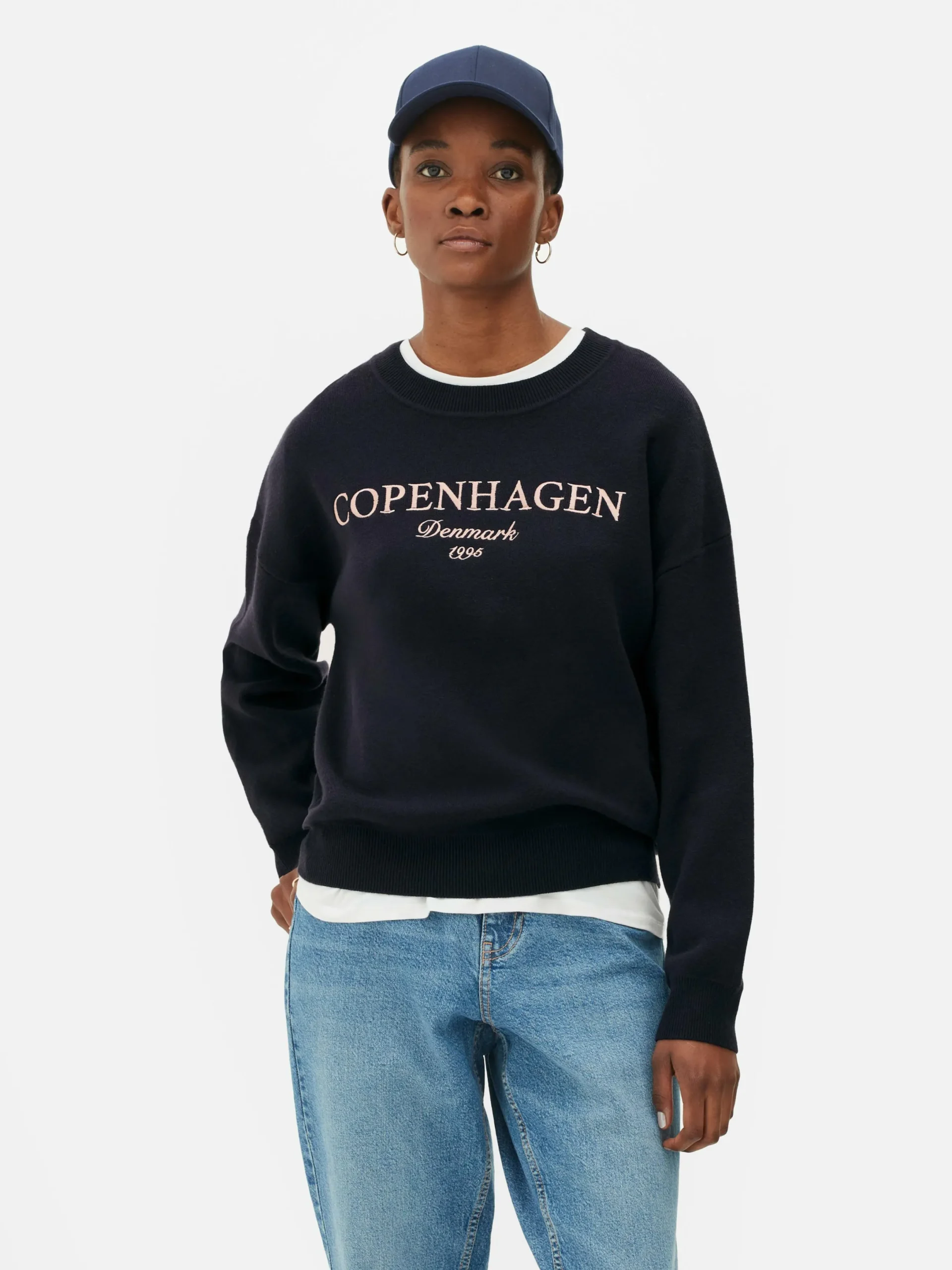 Mujer Primark Sudaderas Con Y Sin Capucha|Sudadera Con Mensaje En El Pecho