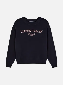 Mujer Primark Sudaderas Con Y Sin Capucha|Sudadera Con Mensaje En El Pecho