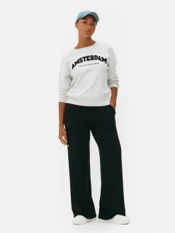 Mujer Primark Sudaderas Con Y Sin Capucha|Sudadera Con Mensaje En El Pecho