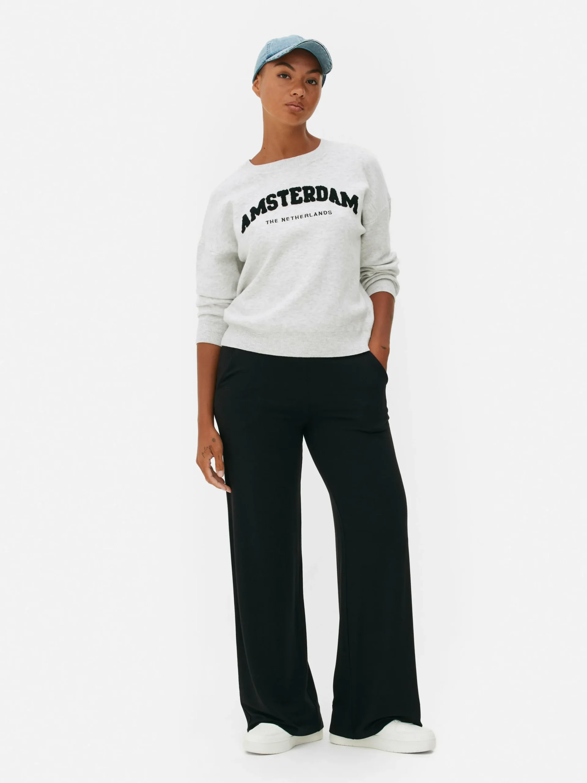 Mujer Primark Sudaderas Con Y Sin Capucha|Sudadera Con Mensaje En El Pecho