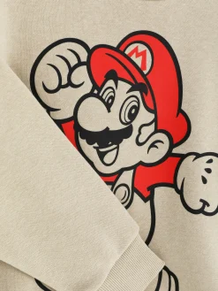 Niños Primark Sudaderas Con Y Sin Capucha|Sudadera Con Ribetes De Super Mario