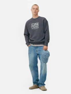 Hombre Primark Camisetas Y Sudaderas Con Estampado Gráfico|Sudaderas Con Y Sin Capucha|Sudadera Con Una Naturaleza Muerta De Cézanne