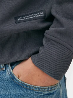 Hombre Primark Camisetas Y Sudaderas Con Estampado Gráfico|Sudaderas Con Y Sin Capucha|Sudadera Con Una Naturaleza Muerta De Cézanne